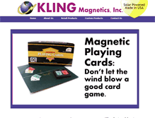 Tablet Screenshot of kling.com