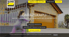 Desktop Screenshot of kling.hu
